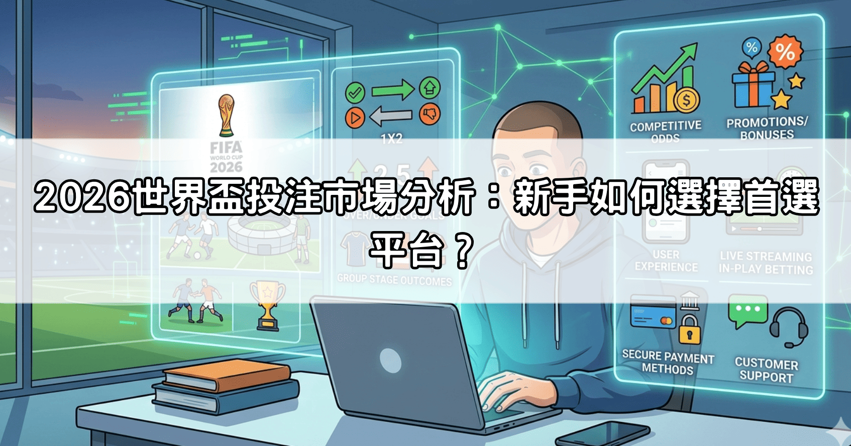 2026世界盃投注市場分析：新手如何選擇首選平台？